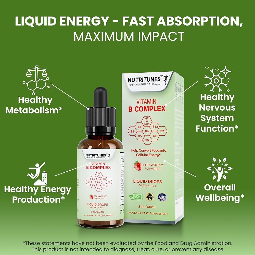 Nutritunes Liquid Vitamin B Complex