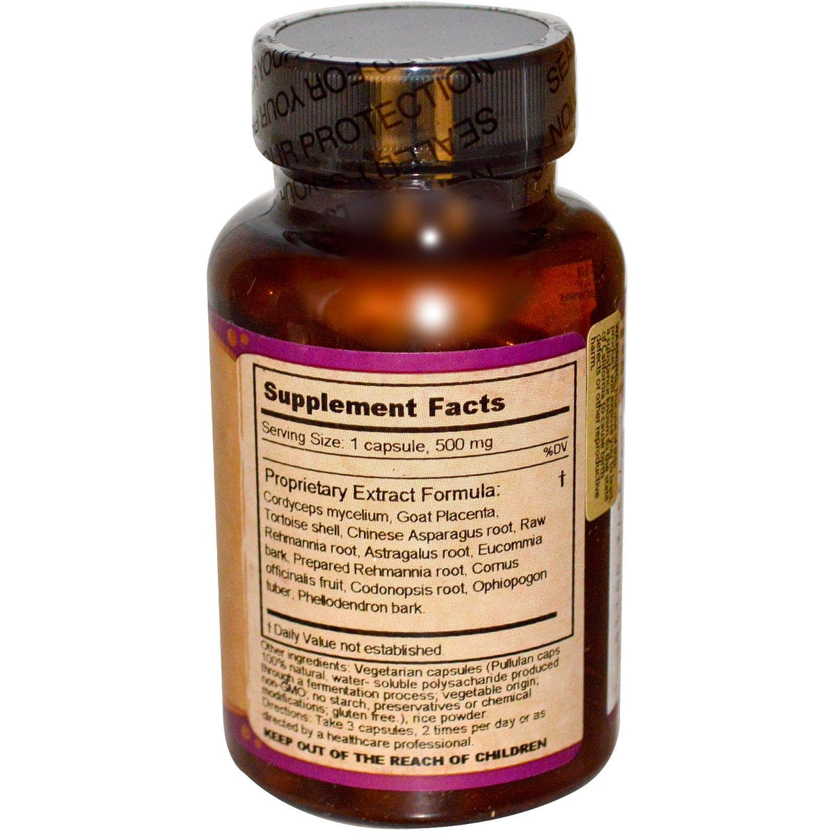 Dragon Herbs Super Jing 500 mg - 100 Vegetarian Capsules - image 2