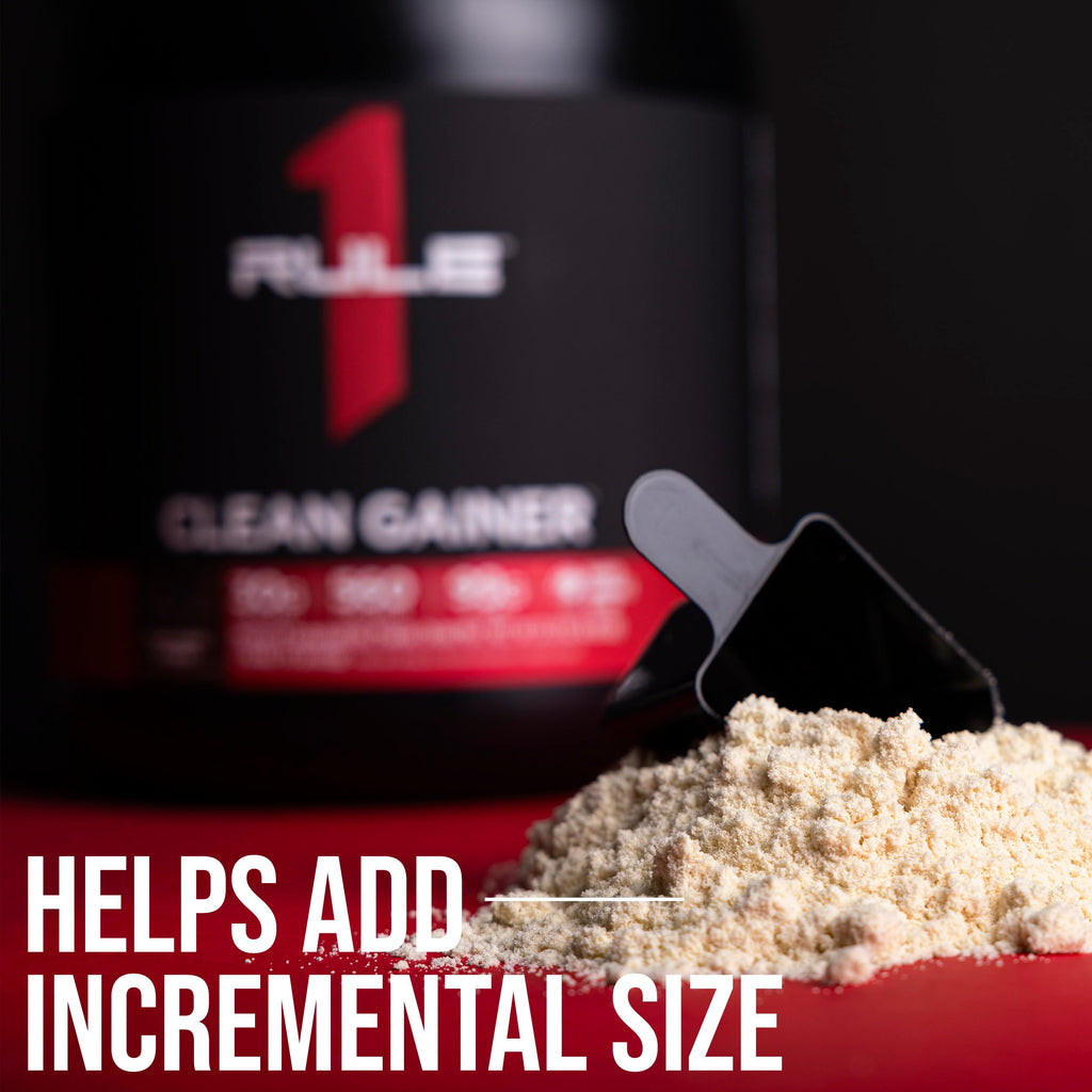 Rule 1 Clean Gainer - High-Protein Lean Gain Formula with 560 Calories