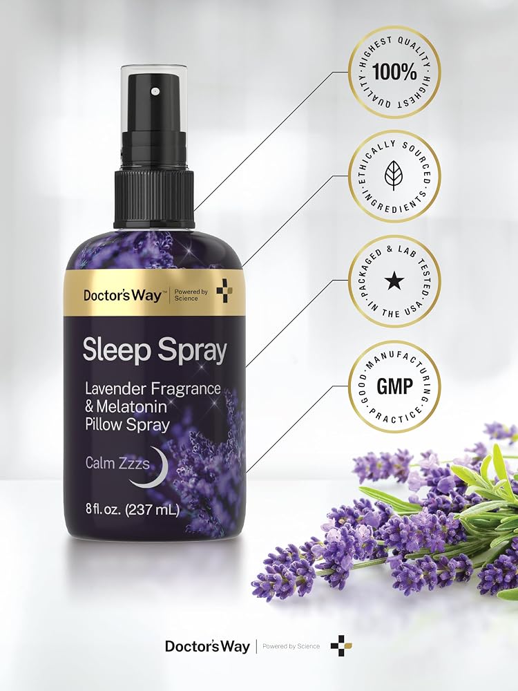 Doctor's Way Sleep Spray with Lavender & Melatonin - 24 fl oz - image 6