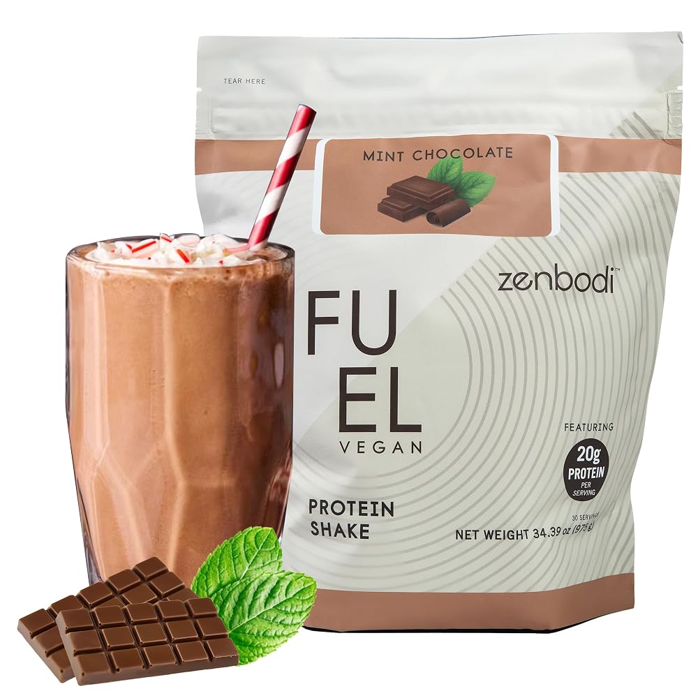 zenbodi Fuel Vegan Protein Powder - 21g of Protein Each Serving