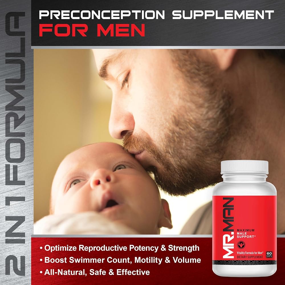 Mr. Man Support Male Fertility Supplement - 1 Count - image 5