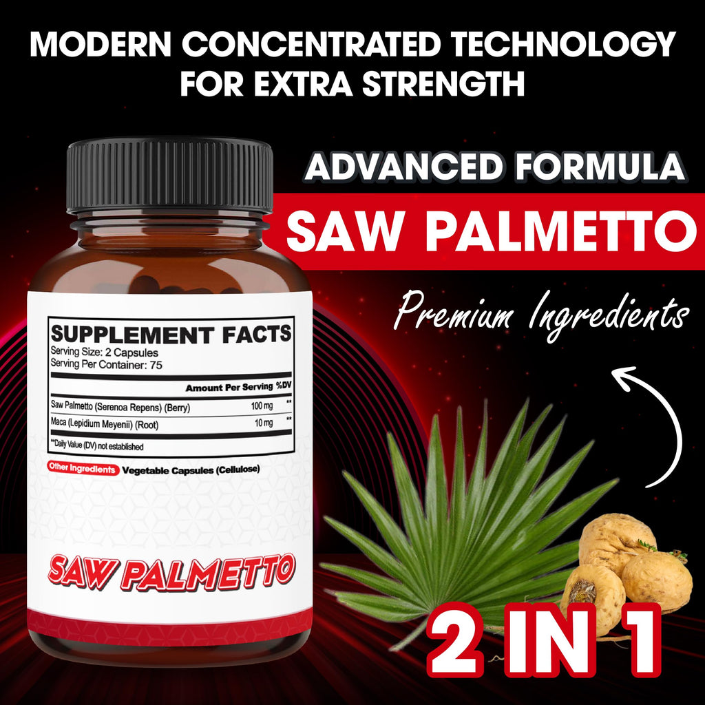 agobi Premium Saw Palmetto Capsules