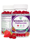Lunakai USA Made 50 Plus Women's Multivitamin Gummies - Delicious