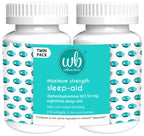 Wellness Basics Sleep Aid Maximum Strength 50 mg - 192 Softgels