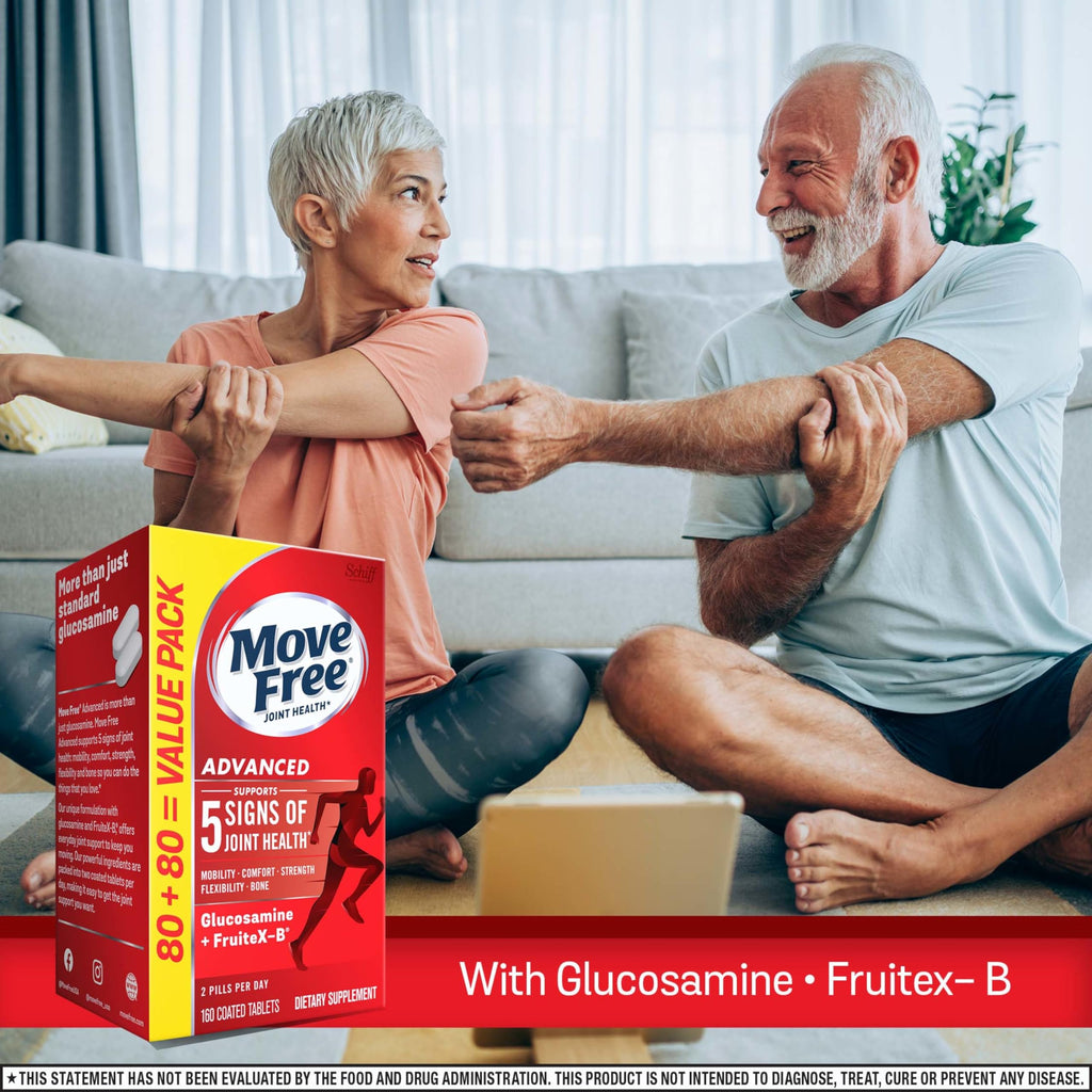 Move Free Advanced Glucosamine Chondroitin Joint Support - 160 Tablets - image 2