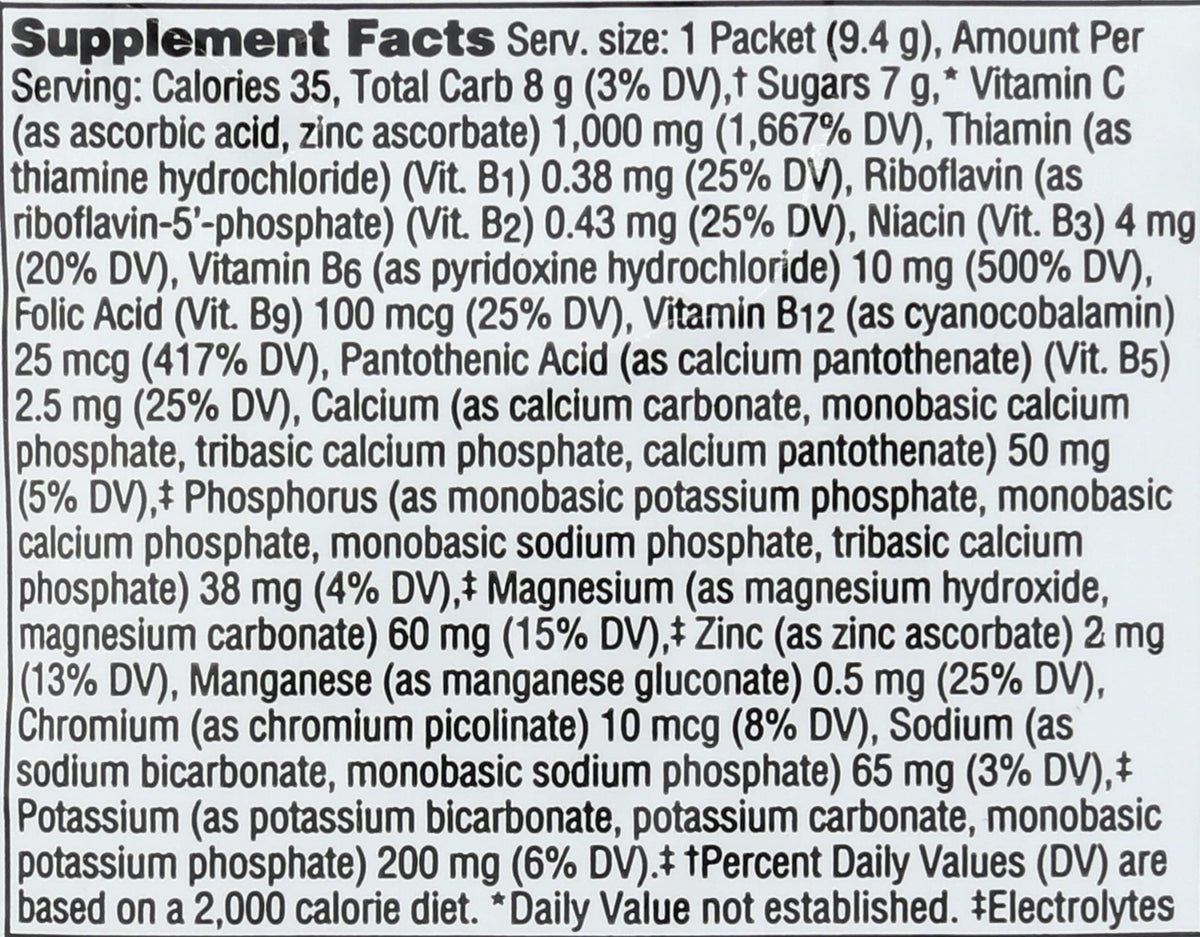 Alacer Emergen-C Tangerine Immune Support - 1 Packet - image 3
