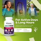 VITAMINS NATURAL CORP CircuVeins Leg and Vein Support - 60 Capsules - image 4