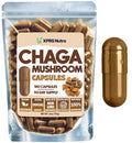 XPRS Nutra Chaga Mushroom Capsules Immunity Support - 180 Count
