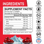 DR. BO Krill Oil Omega 3 500mg Antarctic - 60 Softgels - image 6