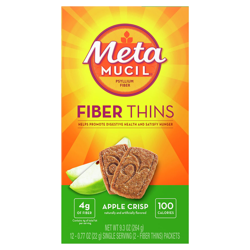Metamucil Fiber Thins Apple Crisp Psyllium Husk - 48 Servings - image 7