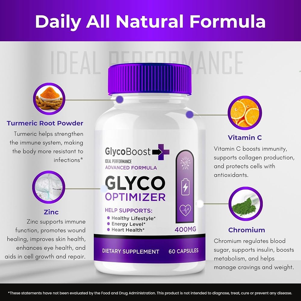 IDEAL PERFORMANCE GlycoBoost Support Supplement Capsules - 180 Capsules - image 7