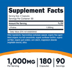 Nutricost L-Proline 1000mg - 180 Capsules - image 2