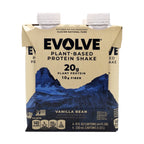 Evolve Vanilla Bean Protein Shakes - Pack of 4 (11 Fl Oz Each)