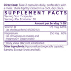 NAOMI Vitamin D3 5000 IU + Magnesium 250mg - 60 Capsules - image 2