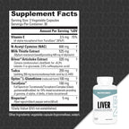 NutraBio Advanced Liver Support - 90 Capsules - image 3