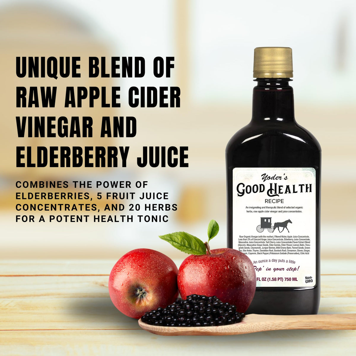 Yoder Naturals Apple Cider Vinegar Complex - 25 fl oz - image 6