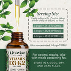 Live Wise Naturals Vitamin D3+K2