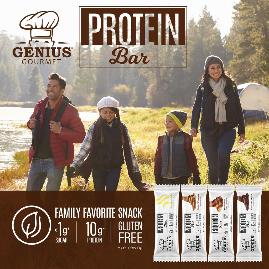 Genius Gourmet Gluten Free Keto Protein Bar