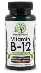 Herbal Forest Vitamin B-12 1000mcg - 30 Tablets