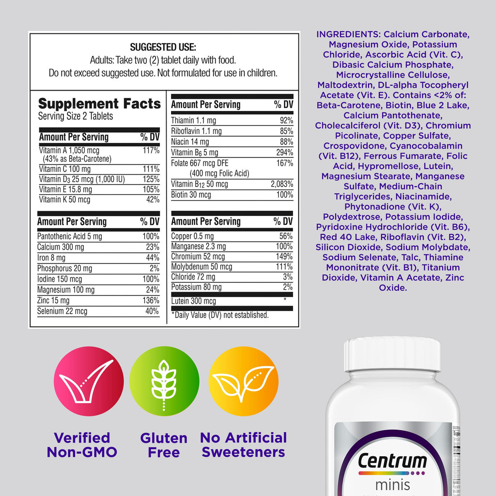 Centrum Silver Women's Multivitamin 50+ - 280 Tablets - image 9