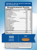 Nature's Truth Men's 50+ Multivitamin - 100 Caplets - image 2