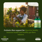 Swanson Prebiotic Fiber Capsules with NutraFlora FOS