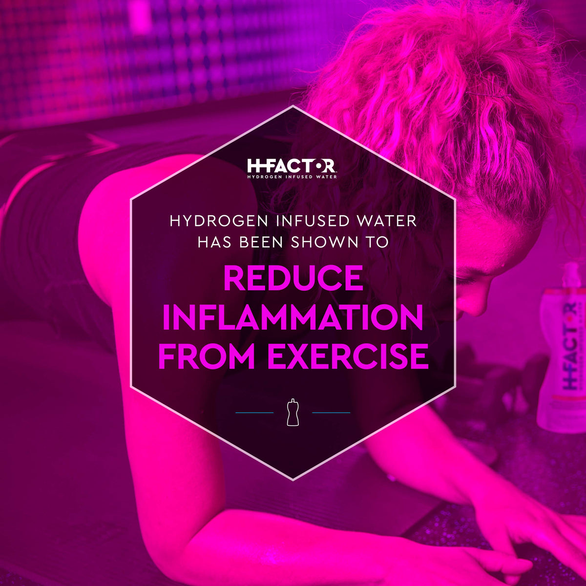 H Factor Hydrogen Infused Water Tart Cherry - 12 Count - image 3
