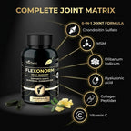 VitaPharm Flexonorm Joint Support Supplement Glucosamine Complex - 60 Capsules - image 2