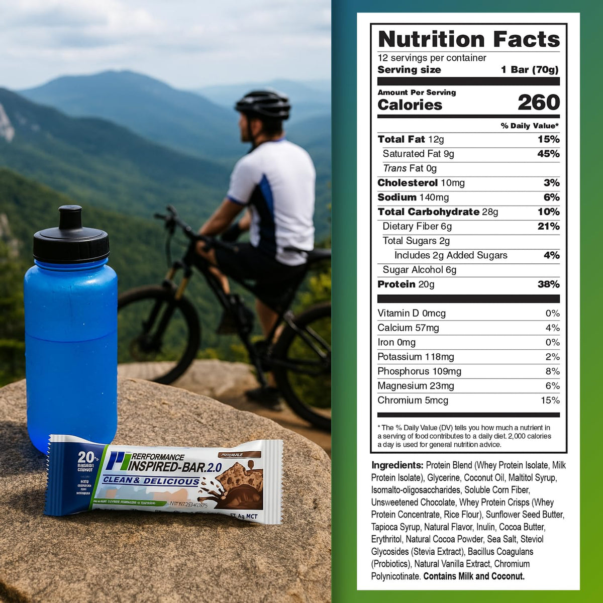 Performance Inspired Nutrition - Protein Bar 2.0