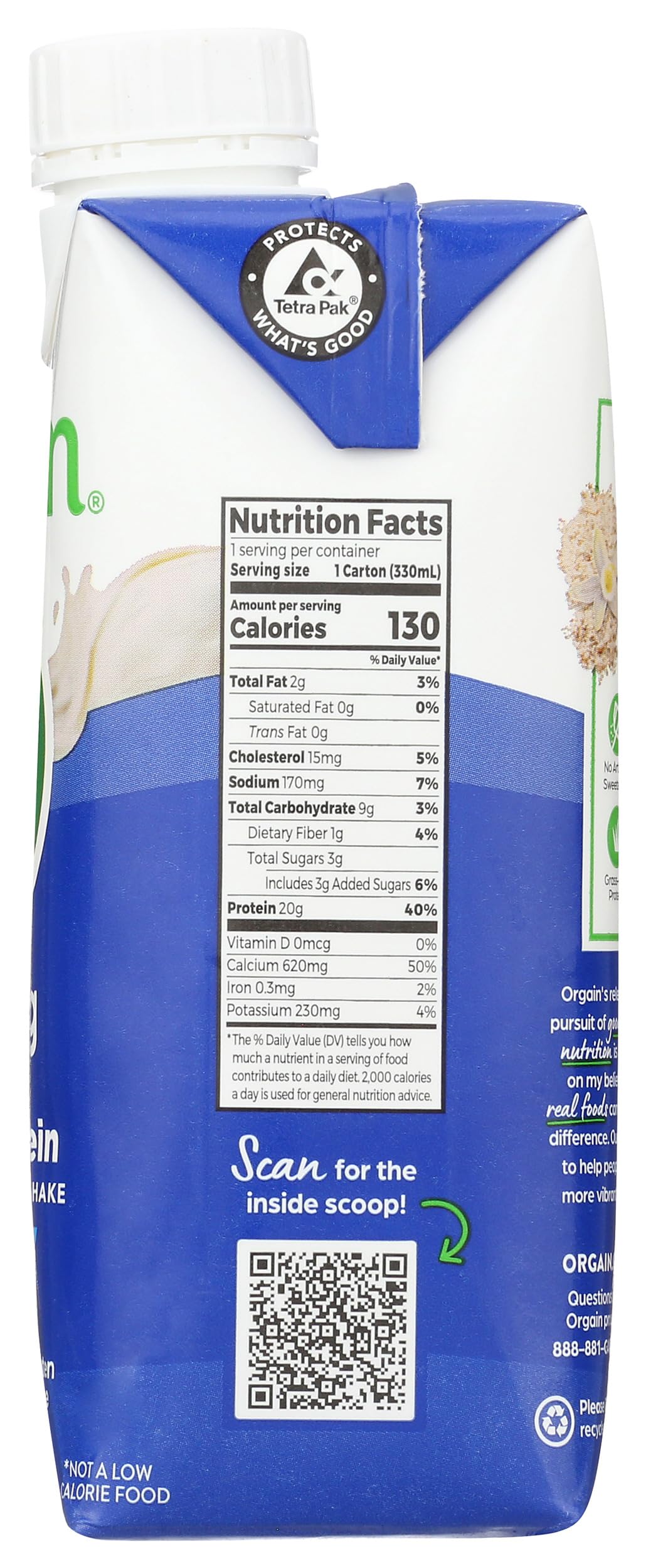 Orgain Organic Nutritional Shake