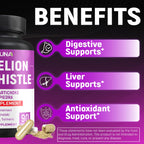 CIVIMUNA Dandelion Root Capsules with Milk Thistle - 90 Capsules - image 5