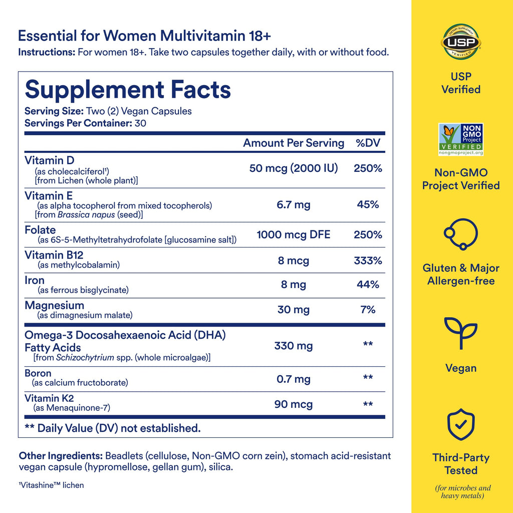 Ritual Essential for Women 18+ Multivitamin - 60 Capsules - image 3