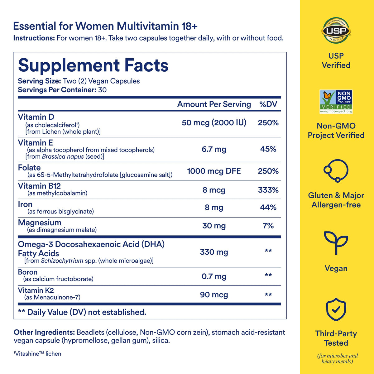 Ritual Essential for Women 18+ Multivitamin - 60 Capsules - image 3
