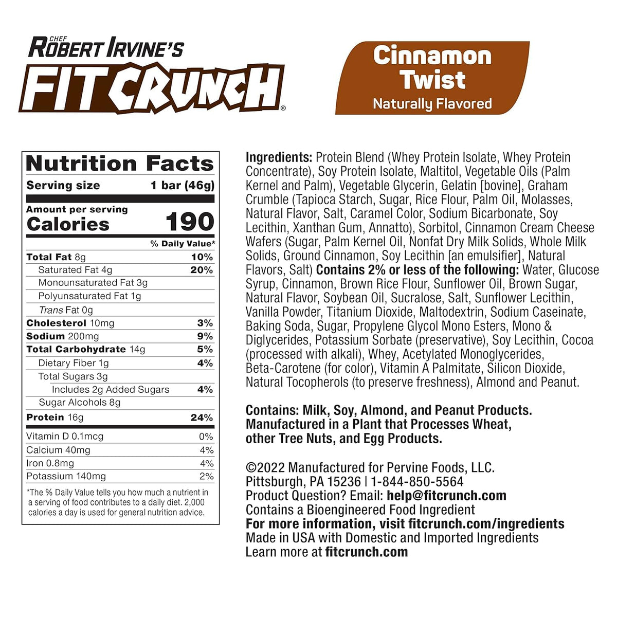 Fit Crunch Snack Size Protein Bars Variety Pack - 18 Count - image 2