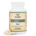 Double Wood Supplements Benfotiamine 300mg Vitamin B1 - 120 Capsules