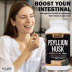 YouFit Nutrition Psyllium Husk Capsules 1450mg - 240 Capsules - image 9