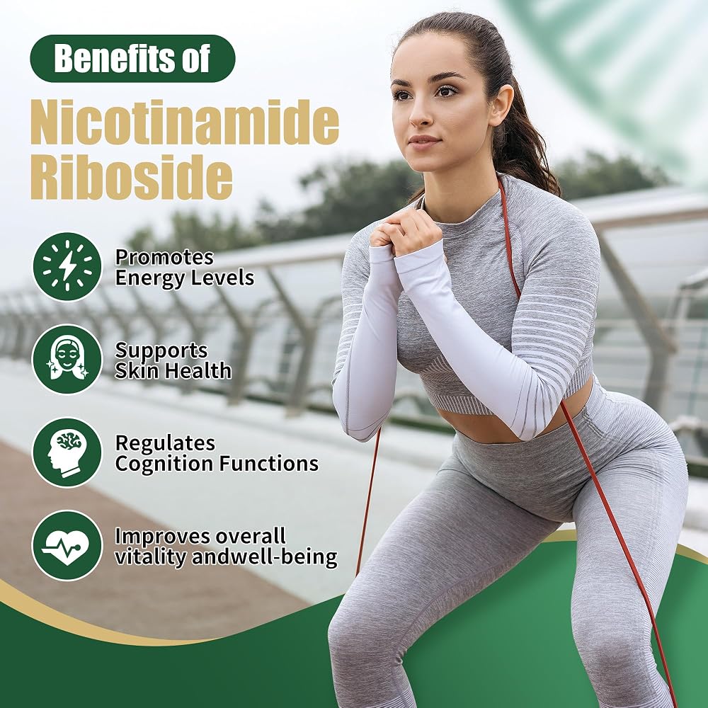 BAKAKOUL NAD Supplement with Resveratrol - 80 Capsules - image 3