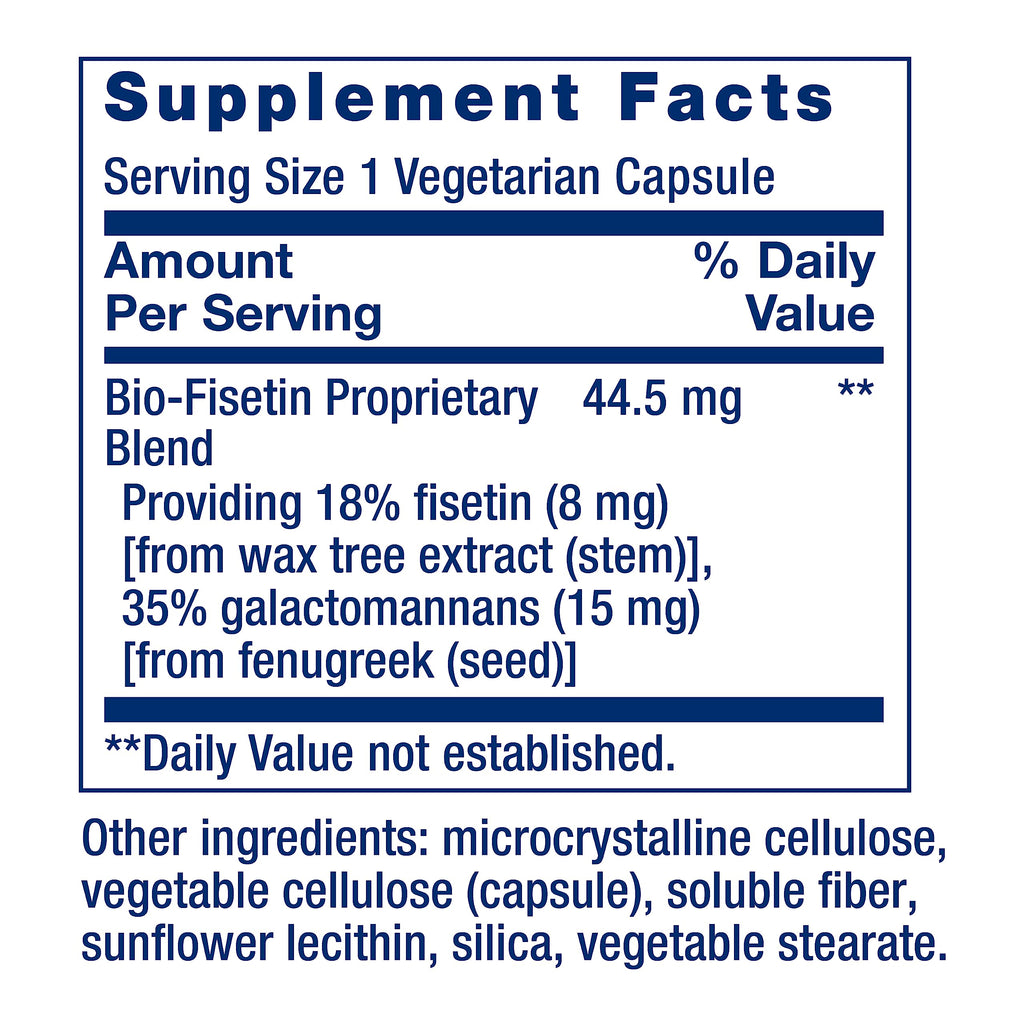 Life Extension Bio-Fisetin Cellular & Cognitive Health - 30 Capsules - image 3