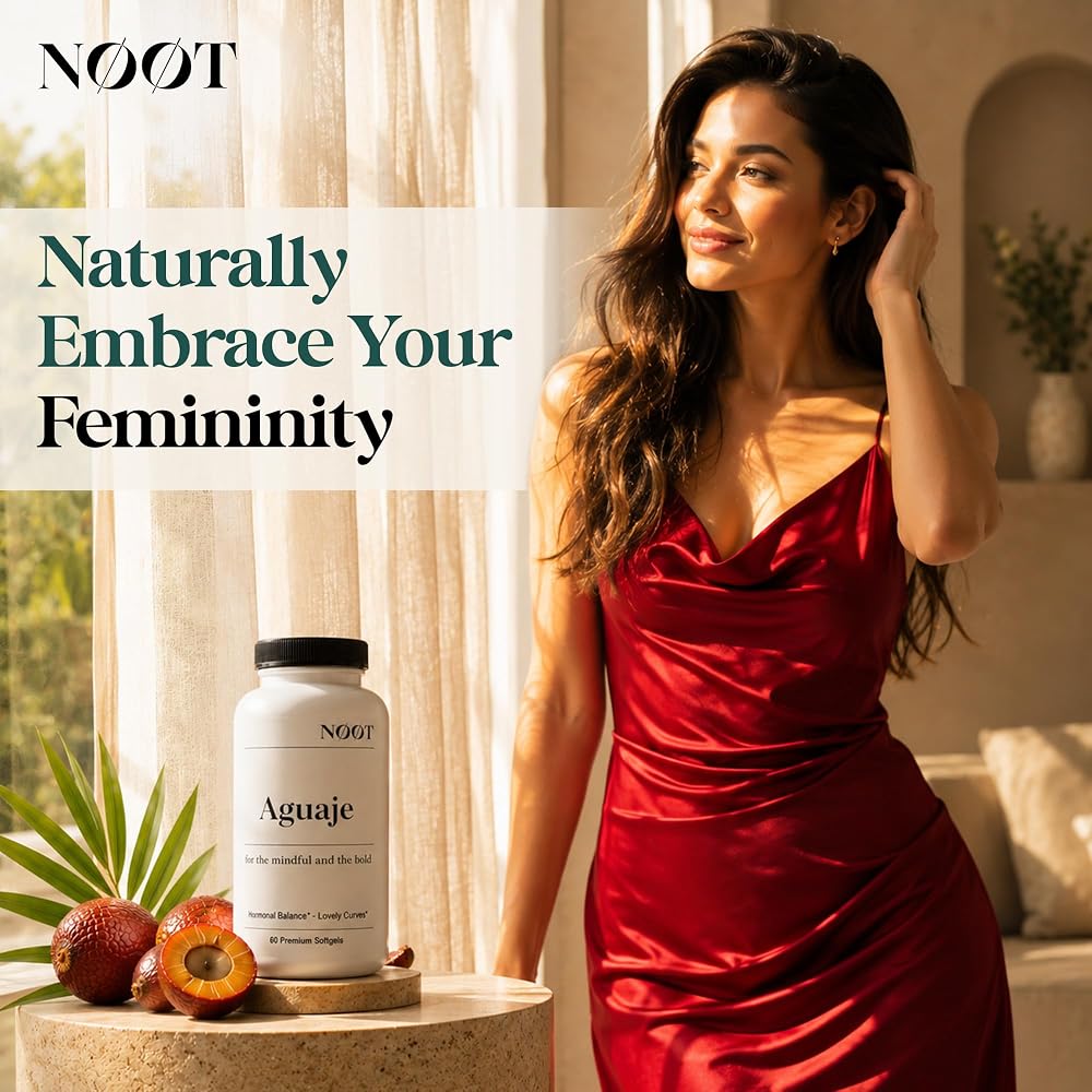 NØØT Aguaje Oil Softgel 1000 mg for Women - 60 Softgels - image 3