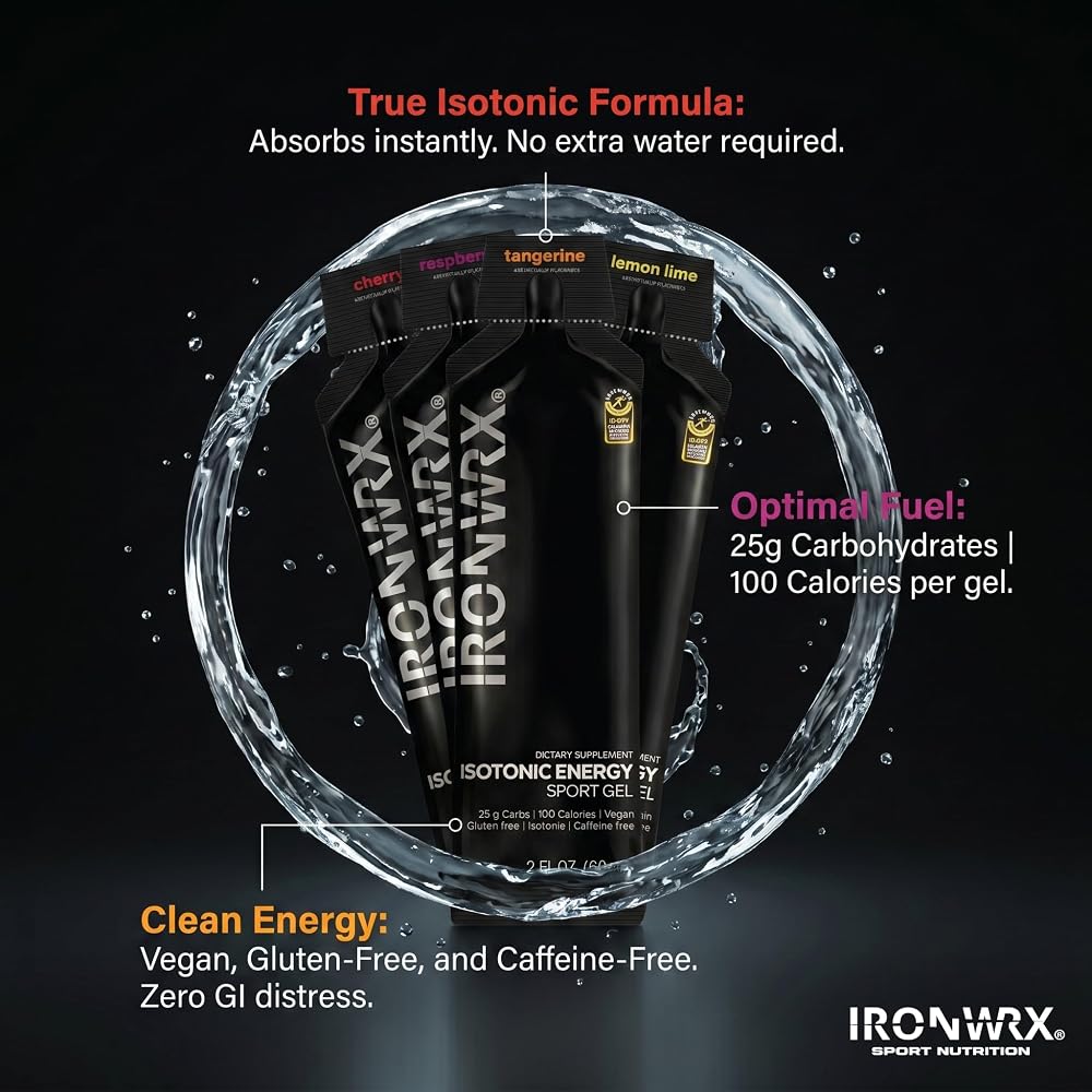 IRONWRX Isotonic Energy Gels