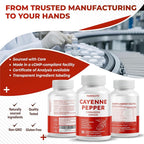 NuraFuse Cayenne Pepper 8-in-1 Complex for Digestive Wellness - 150 Capsules - image 9