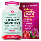 PurePremium Kidney Support Supplement - 120 Capsules