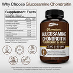 NutriFlair Glucosamine Chondroitin MSM Turmeric Boswellia - 90 Capsules - image 7