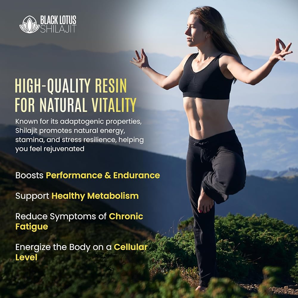 Black Lotus Pure Shilajit Resin for Energy & Focus - 10g - image 5