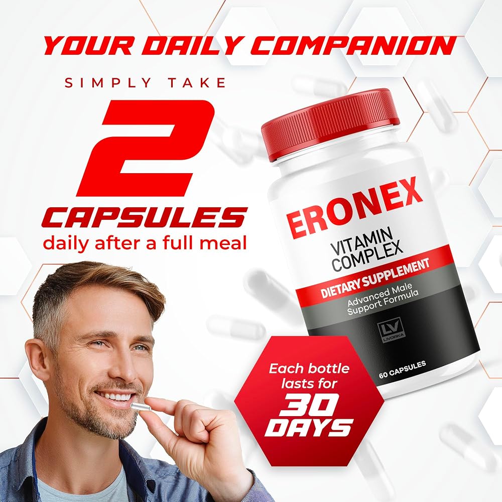 LIVORKA Eronex Vitamin Complex Pills - 120 Capsules - image 3