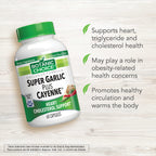 Botanic Choice Super Garlic Plus Cayenne - 60 Capsules - image 3