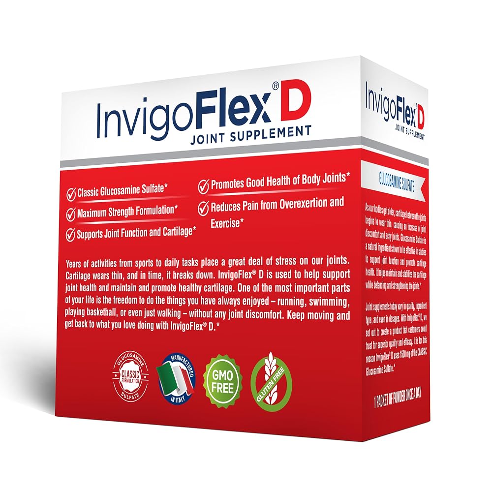 INVIGOFLEX® D - 1500mg of Glucosamine Sulfate Powder (Classic - image 10