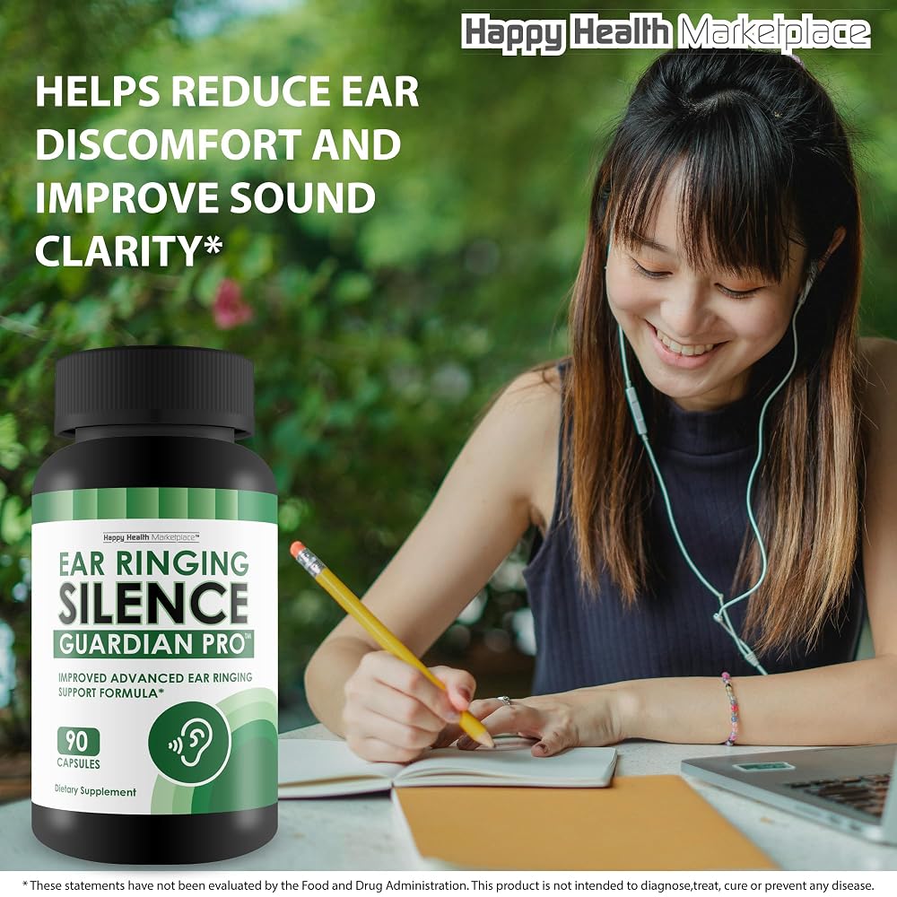 Happy Health Marketplace Ear Ringing Silence Guardian Pro - 90 Capsules - image 6