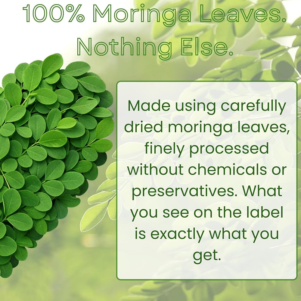 BASIC AYURVEDA Moringa Leaf Powder - 200g - image 5